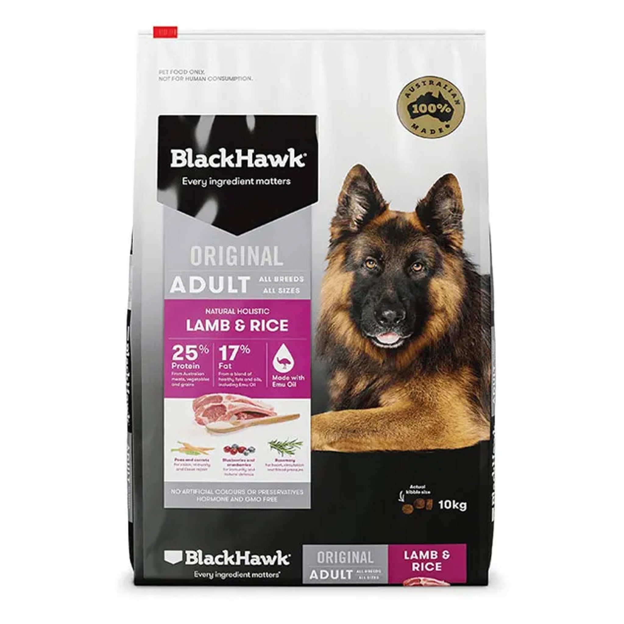 Black Hawk Adult Lamb & Rice Dry Dog Food