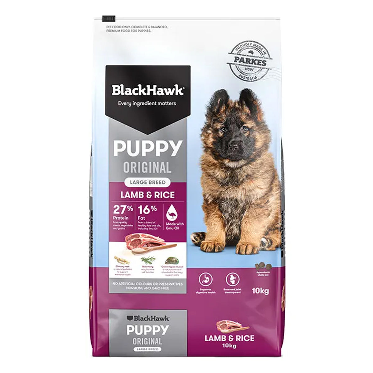 Black Hawk Puppy Large Breed Lamb and Rice Dry Dog Food