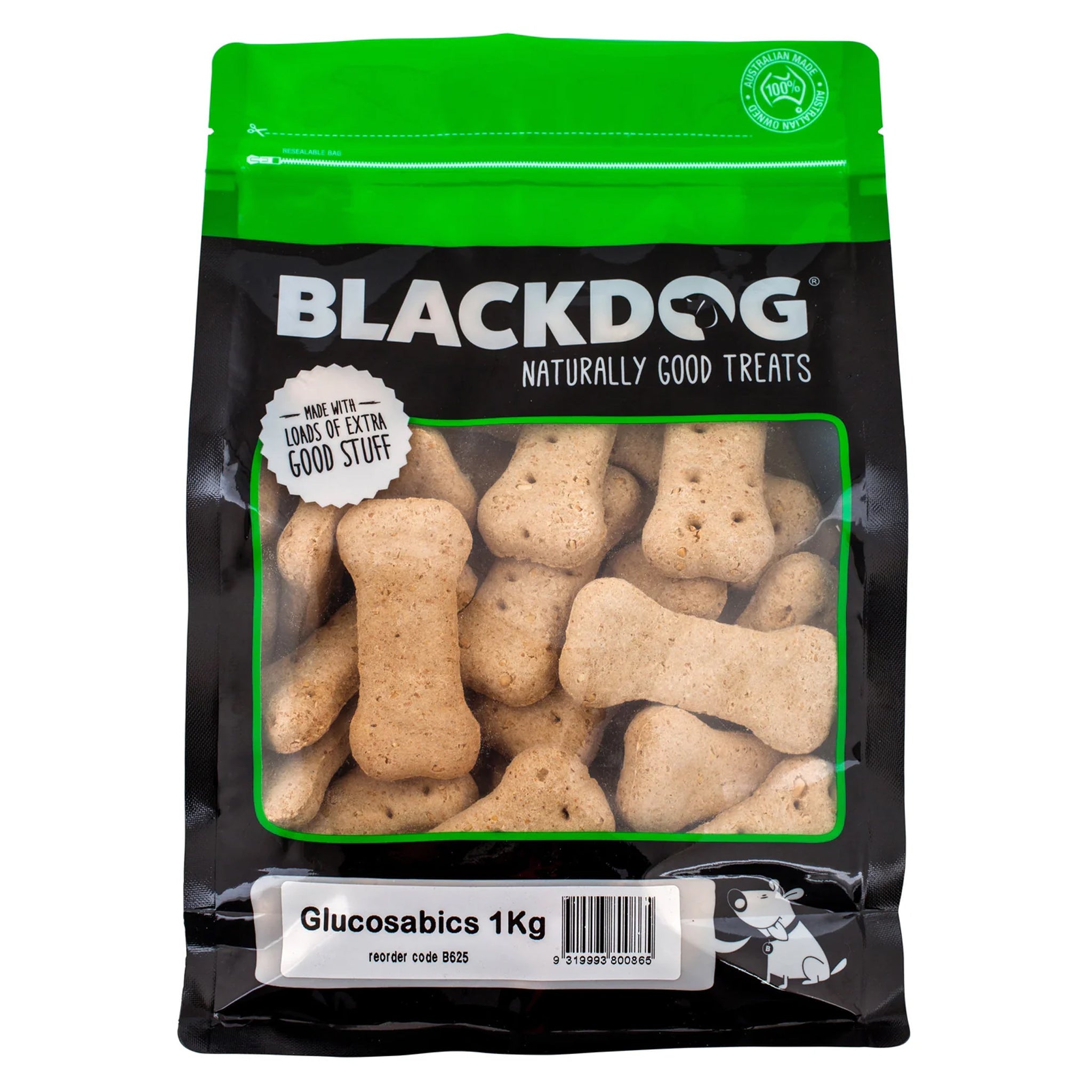 Blackdog Glucosabics Dog Treats 1kg