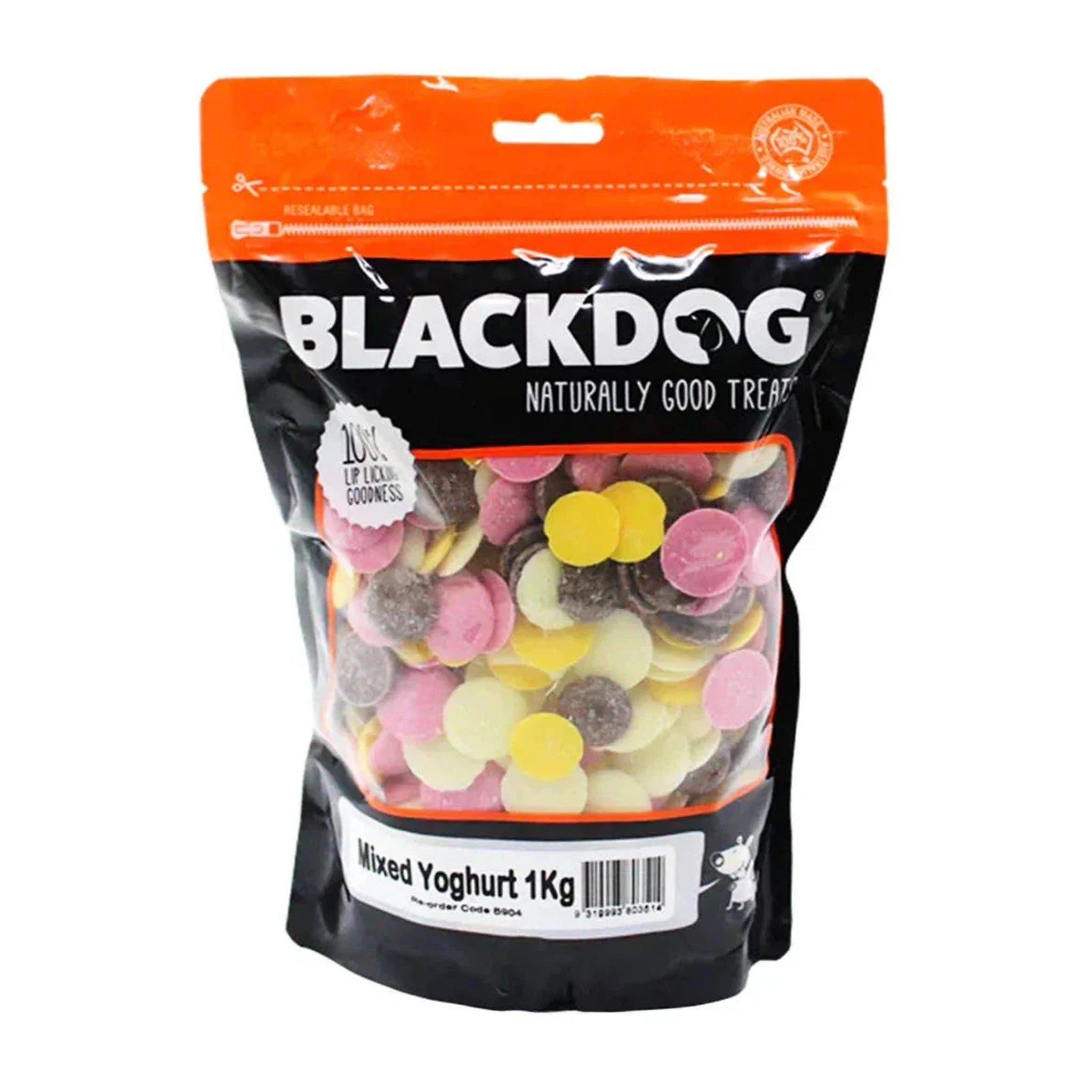 Blackdog Mixed Yoghurt Drops Dog Treats