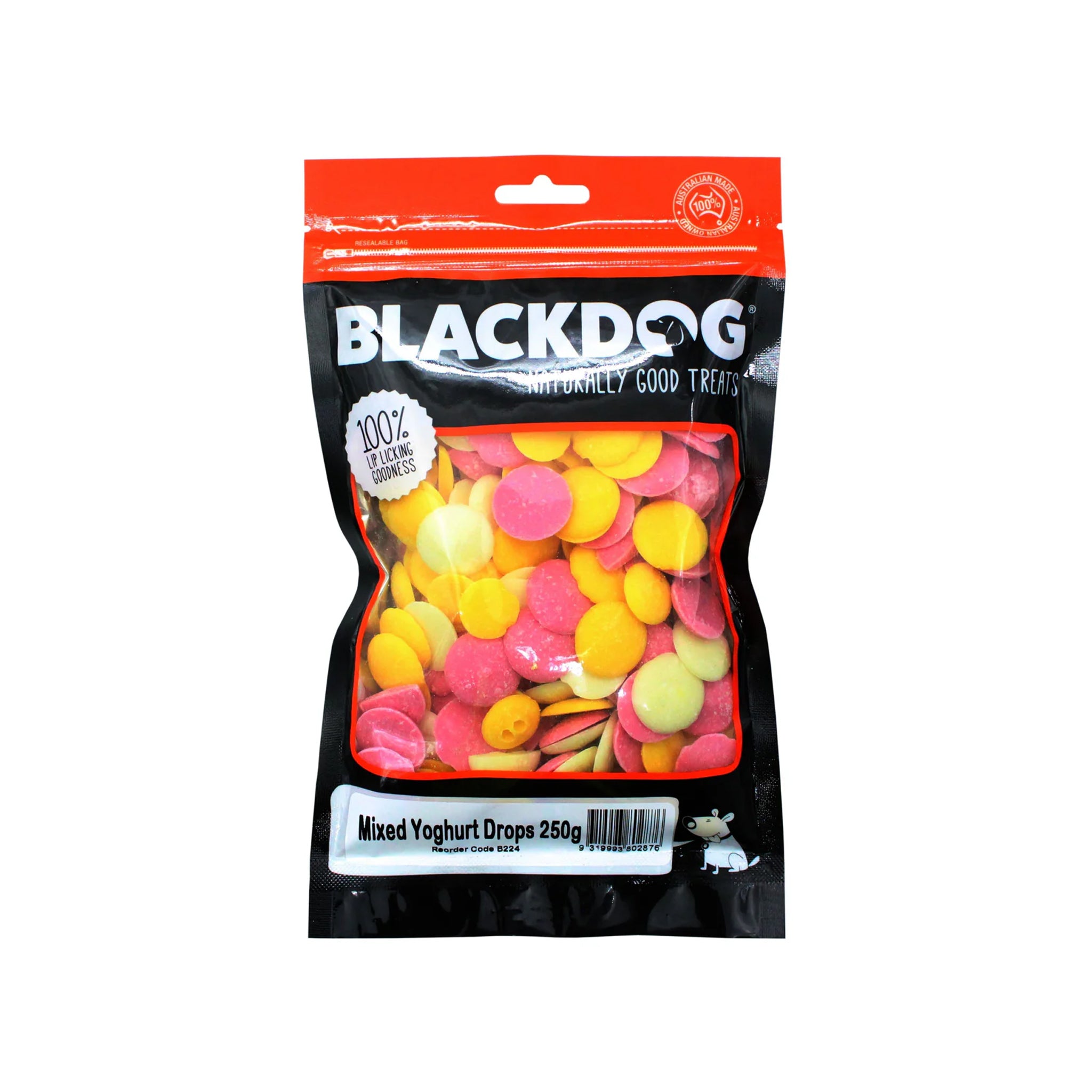 Blackdog Mixed Yoghurt Drops Dog Treats