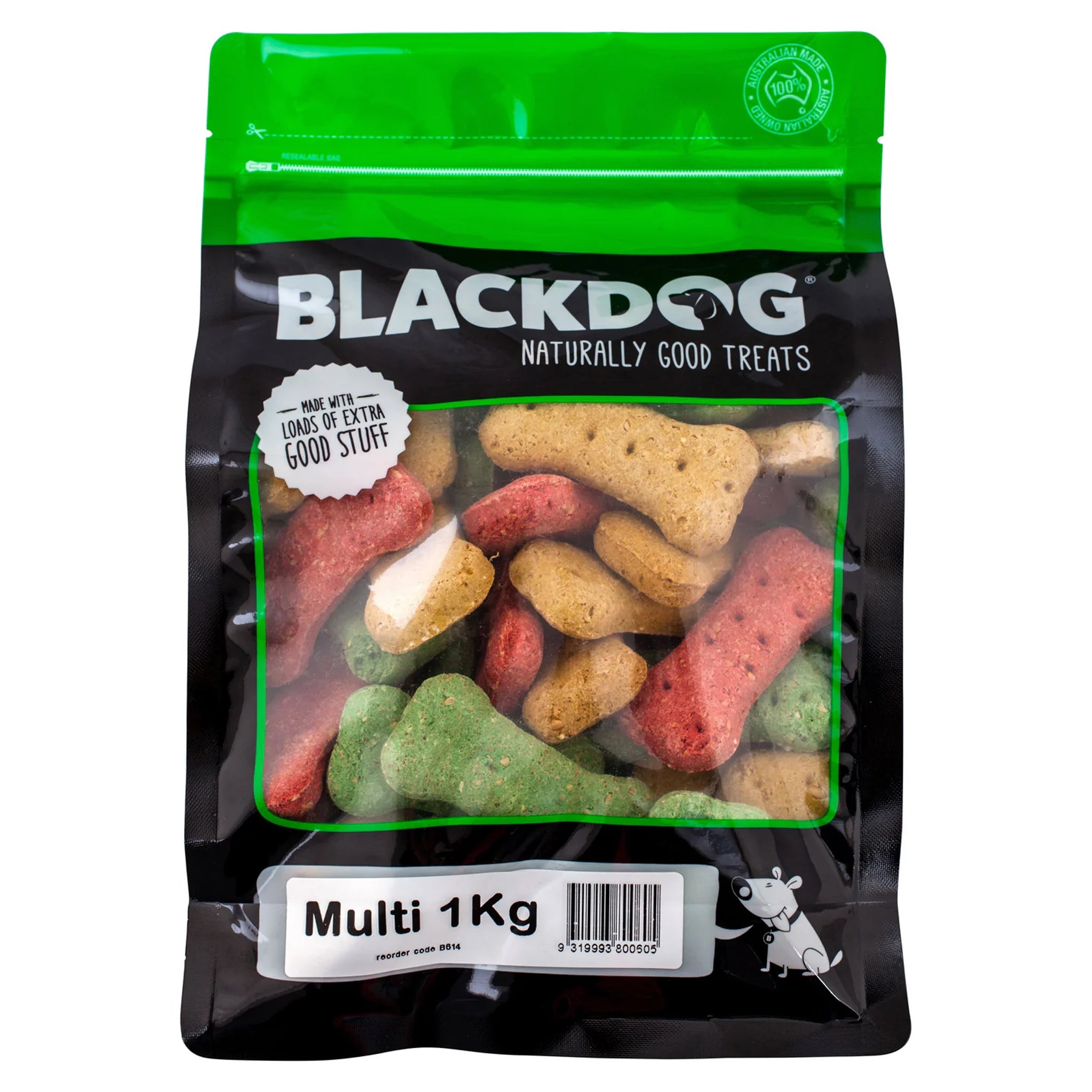 Blackdog Multi Biscuits Dog Treats 1kg