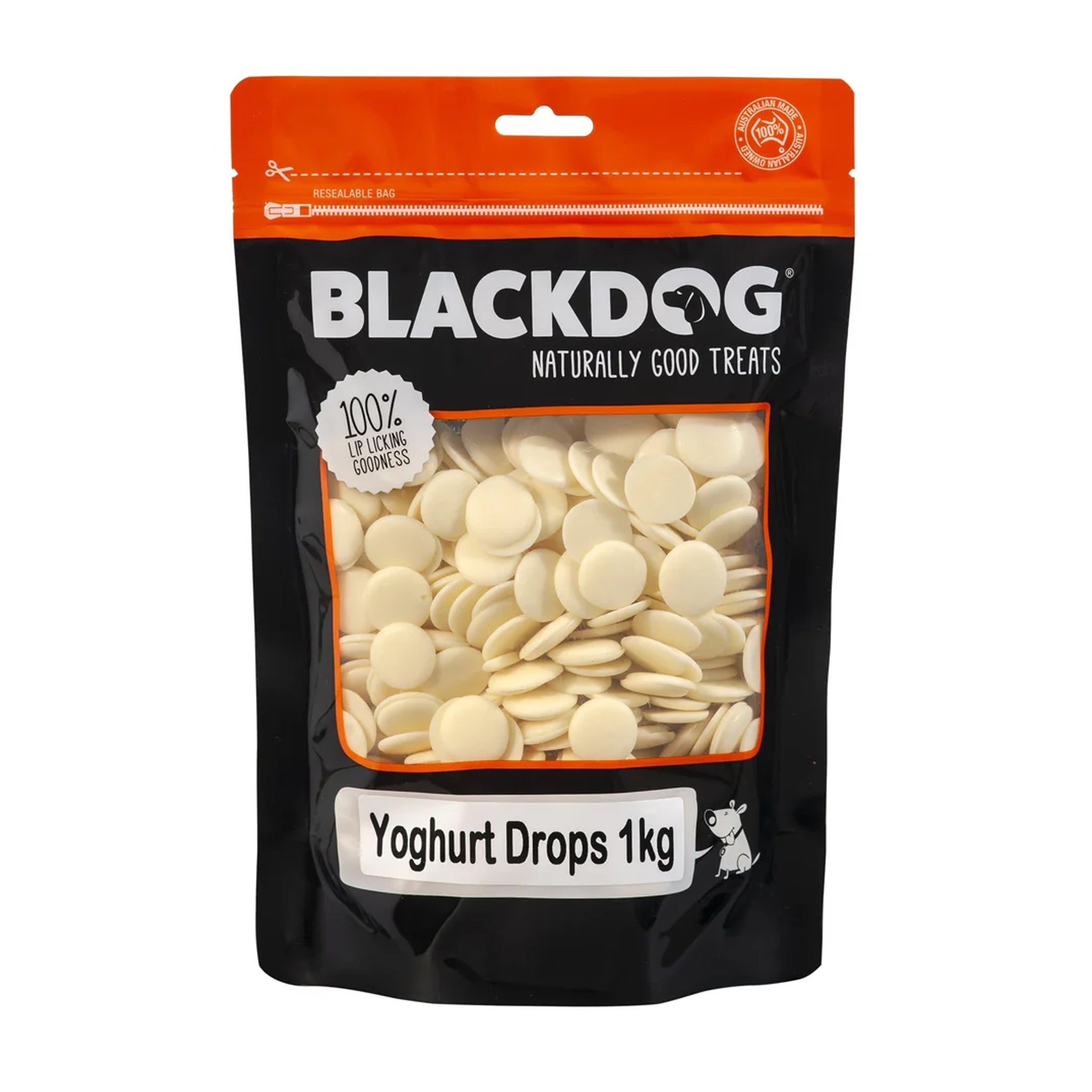 Blackdog Yoghurt Drops Dog Treats 1kg