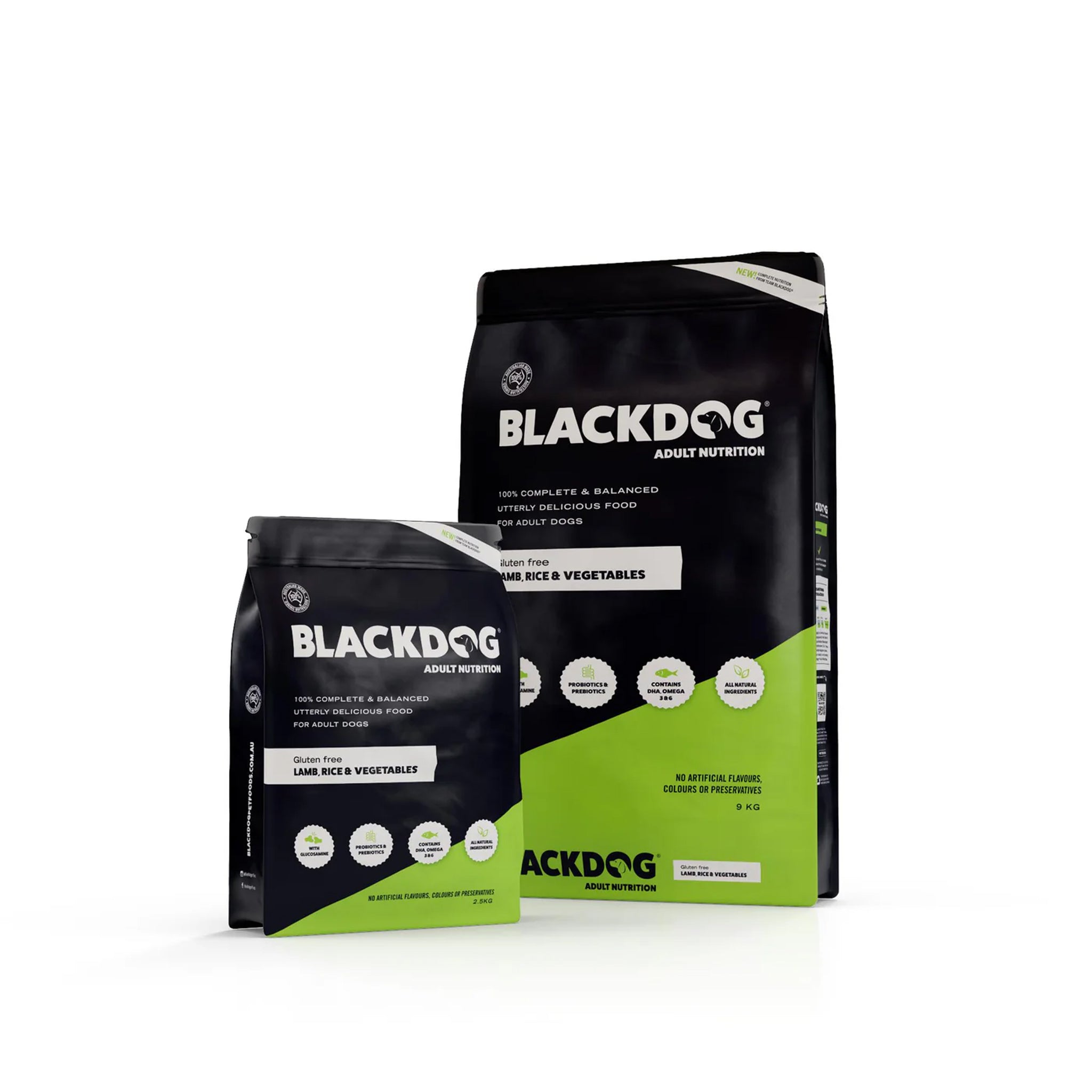 Blackdog Adult Lamb, Rice & Vegetables Dry Dog Food
