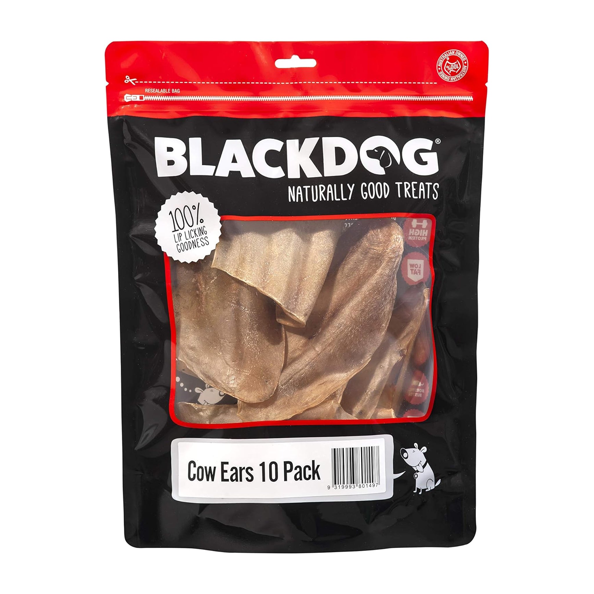 Blackdog Cow Ears Dog Treats