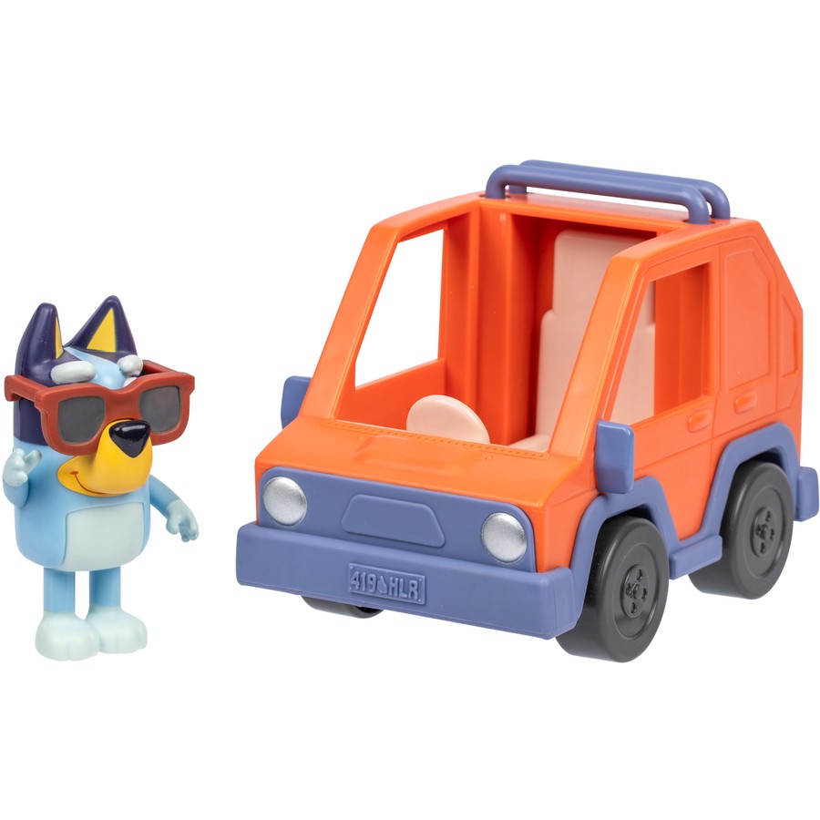 Bluey Basic Vehicle & Figure - Assorted