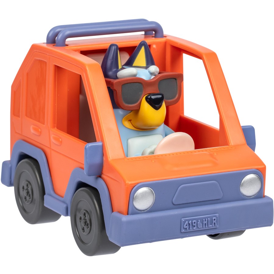 Bluey Basic Vehicle & Figure - Assorted