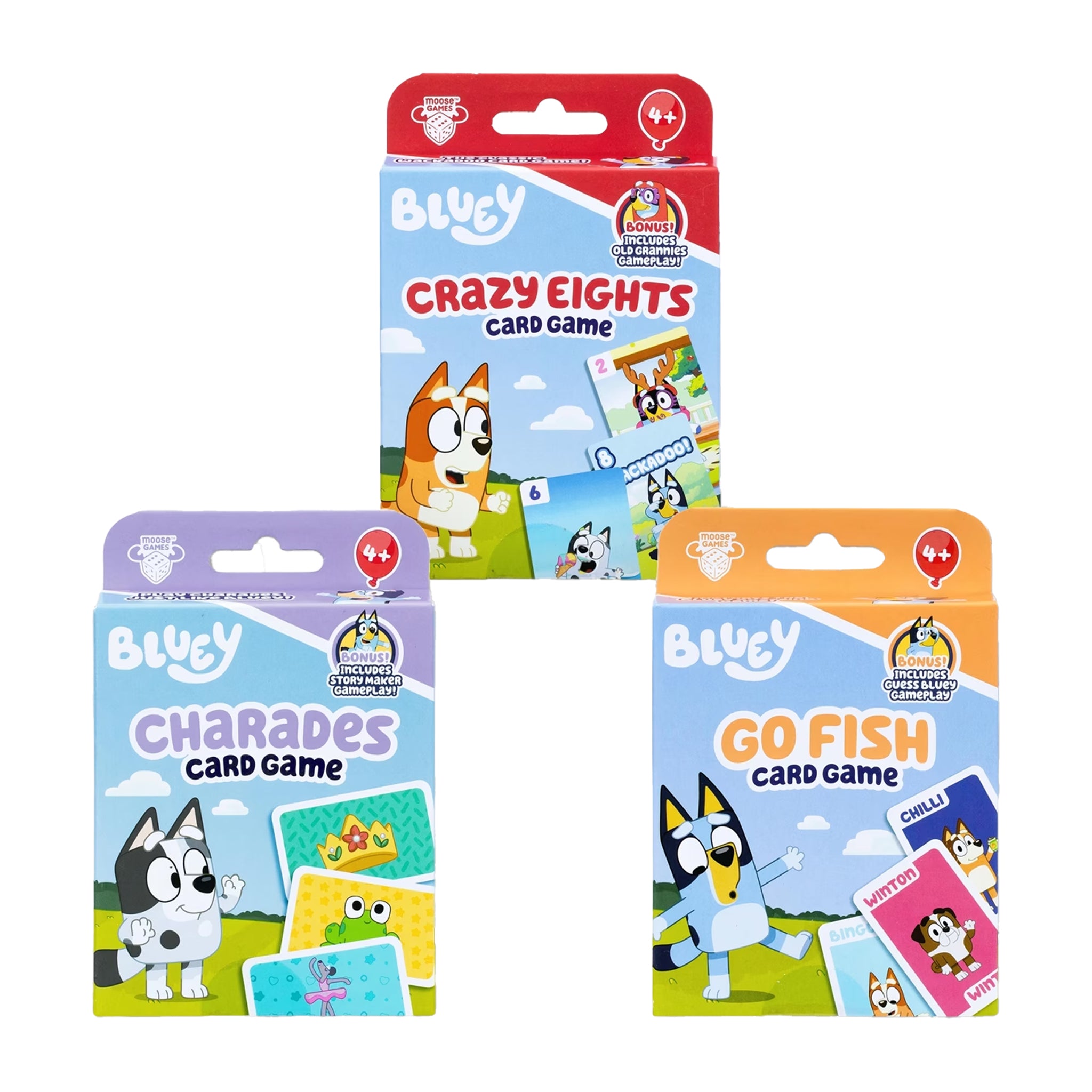 Bluey Card Game assorted