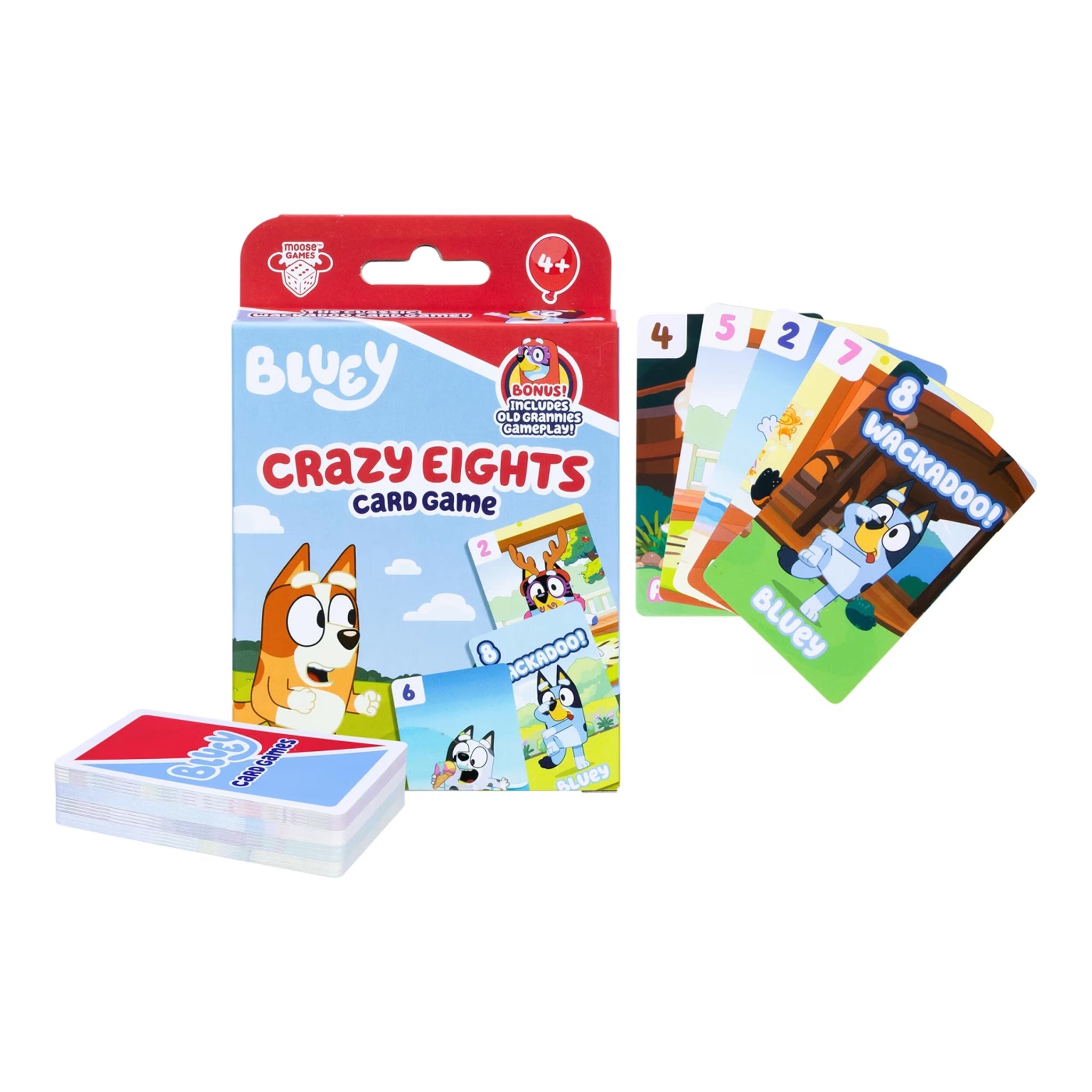 Bluey Card Game assorted