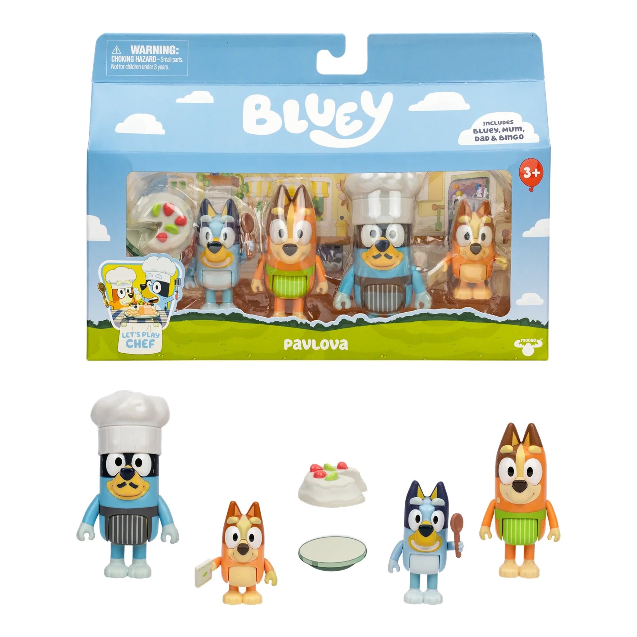 Bluey Series 13 Figure 4 Pack assorted