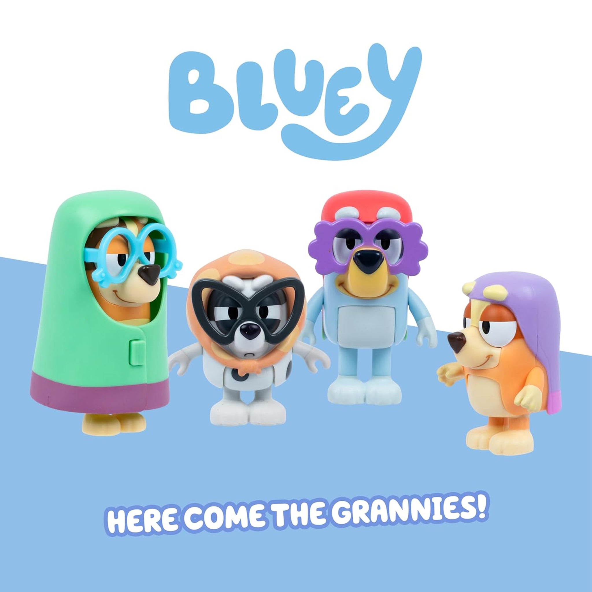 Bluey Series 14 Figure 4 Pack Grannies assorted