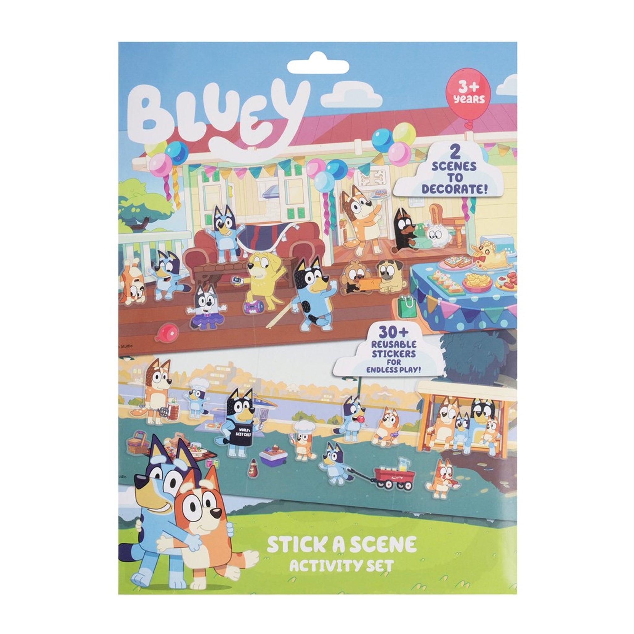 Bluey Stick a Scene