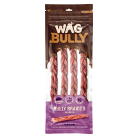 WAG Bully Braided 4pk