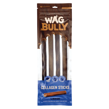 WAG Collagen Stick Regular 4pk