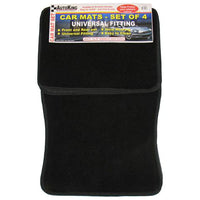 AUTOKING Carpet Mat Set 4 Black