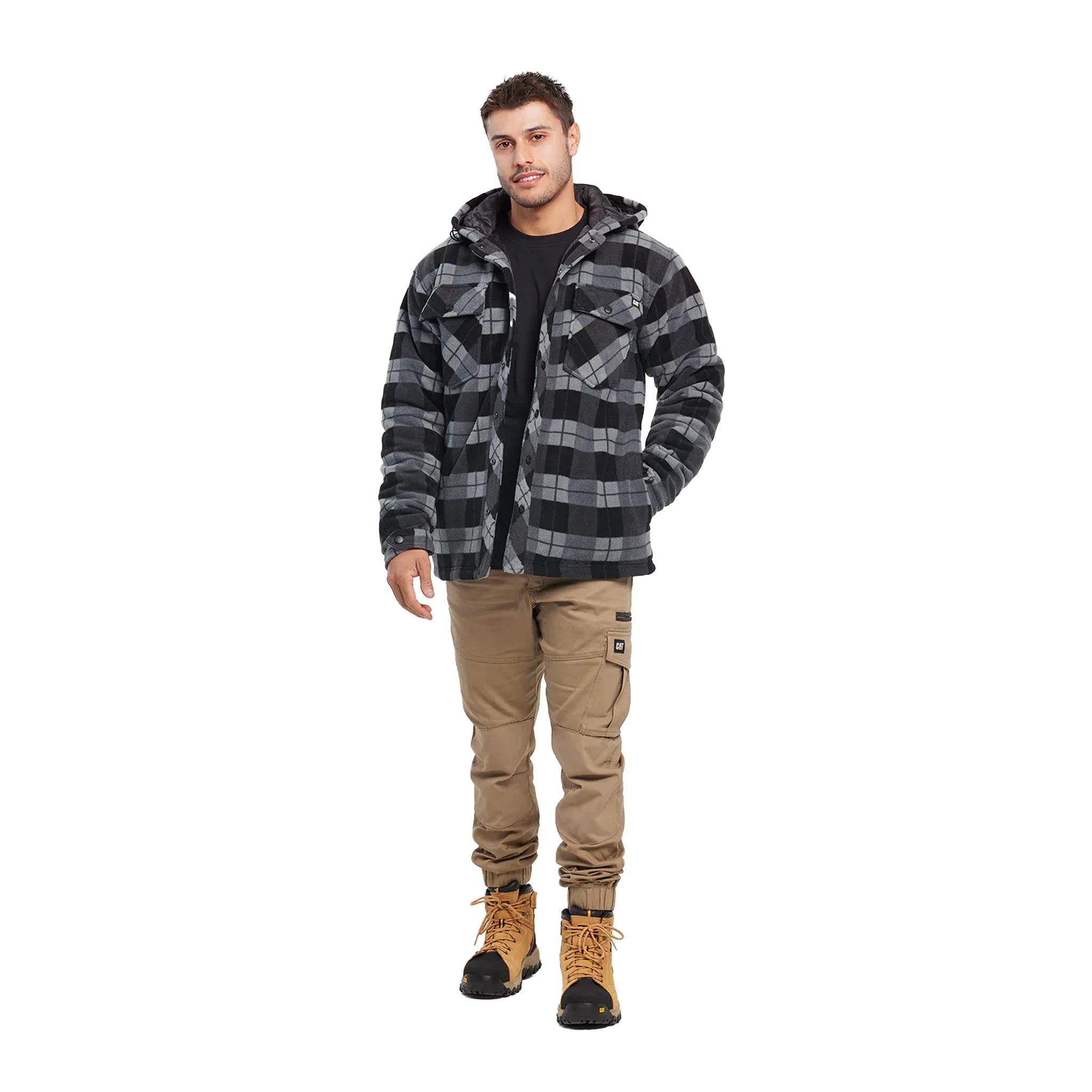 CAT Active Work Plaid Jacket