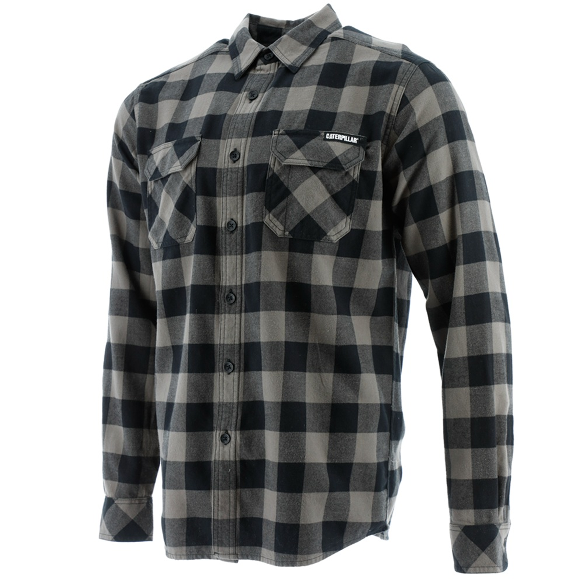 CAT Buffalo Check Plaid Work Shirt xx