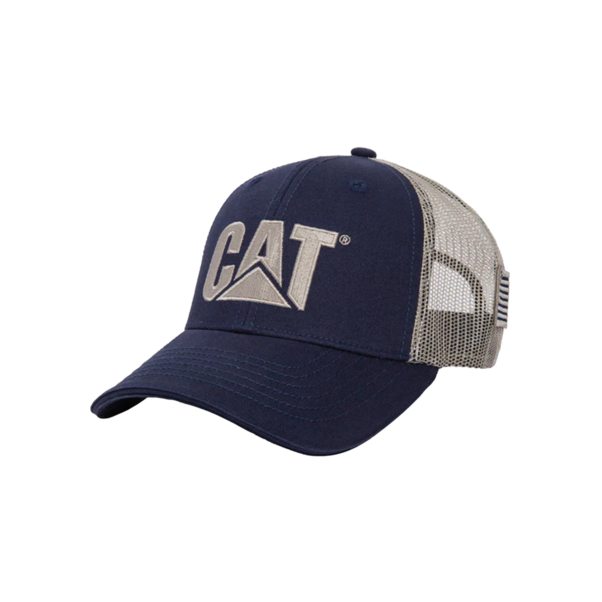 CAT Logo Mesh Back Hat - One Size