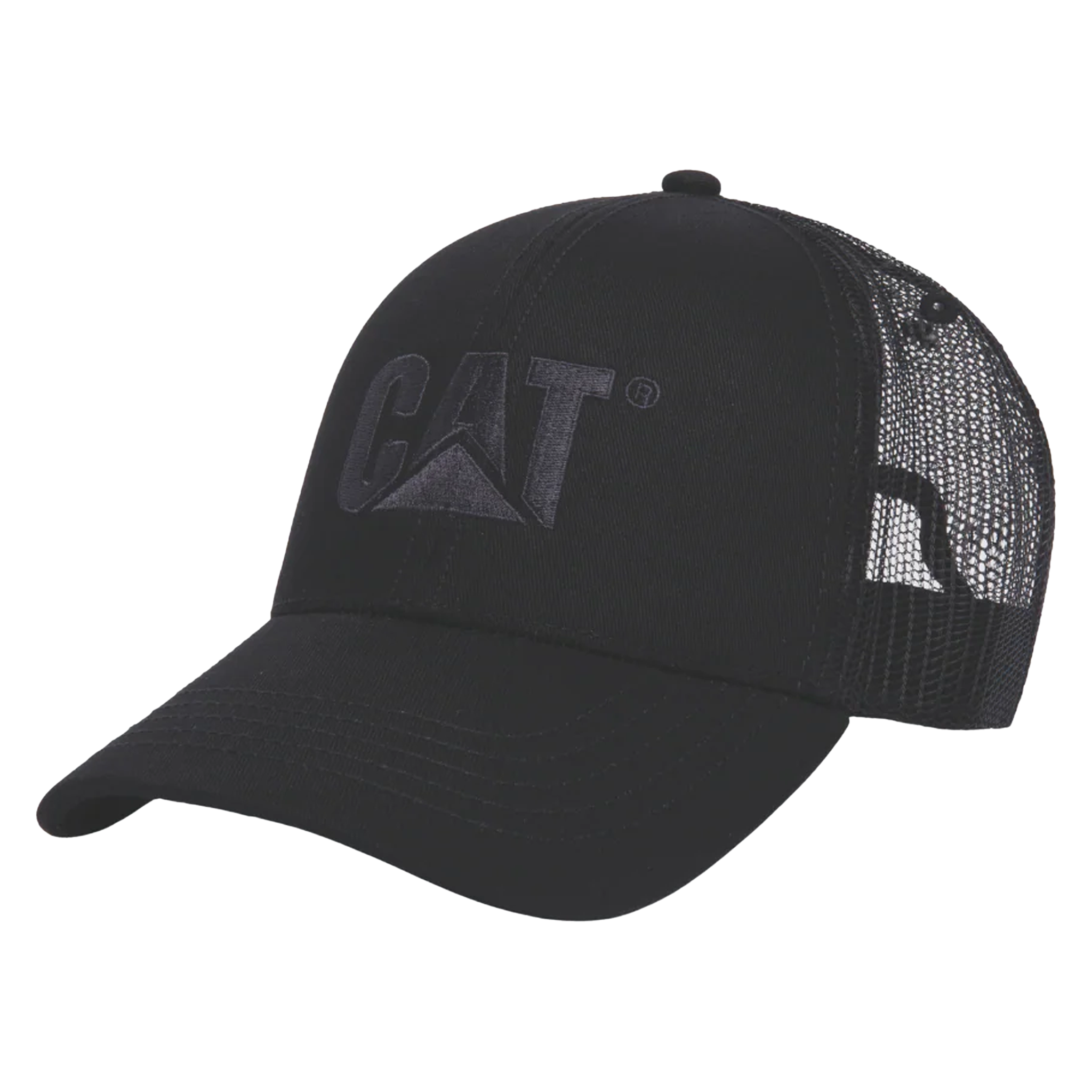 CAT Raised Logo Cap