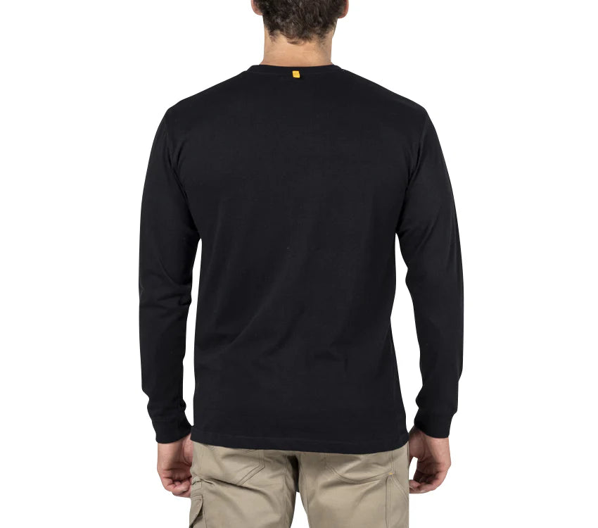 CAT Trademark Banner L/S Tee