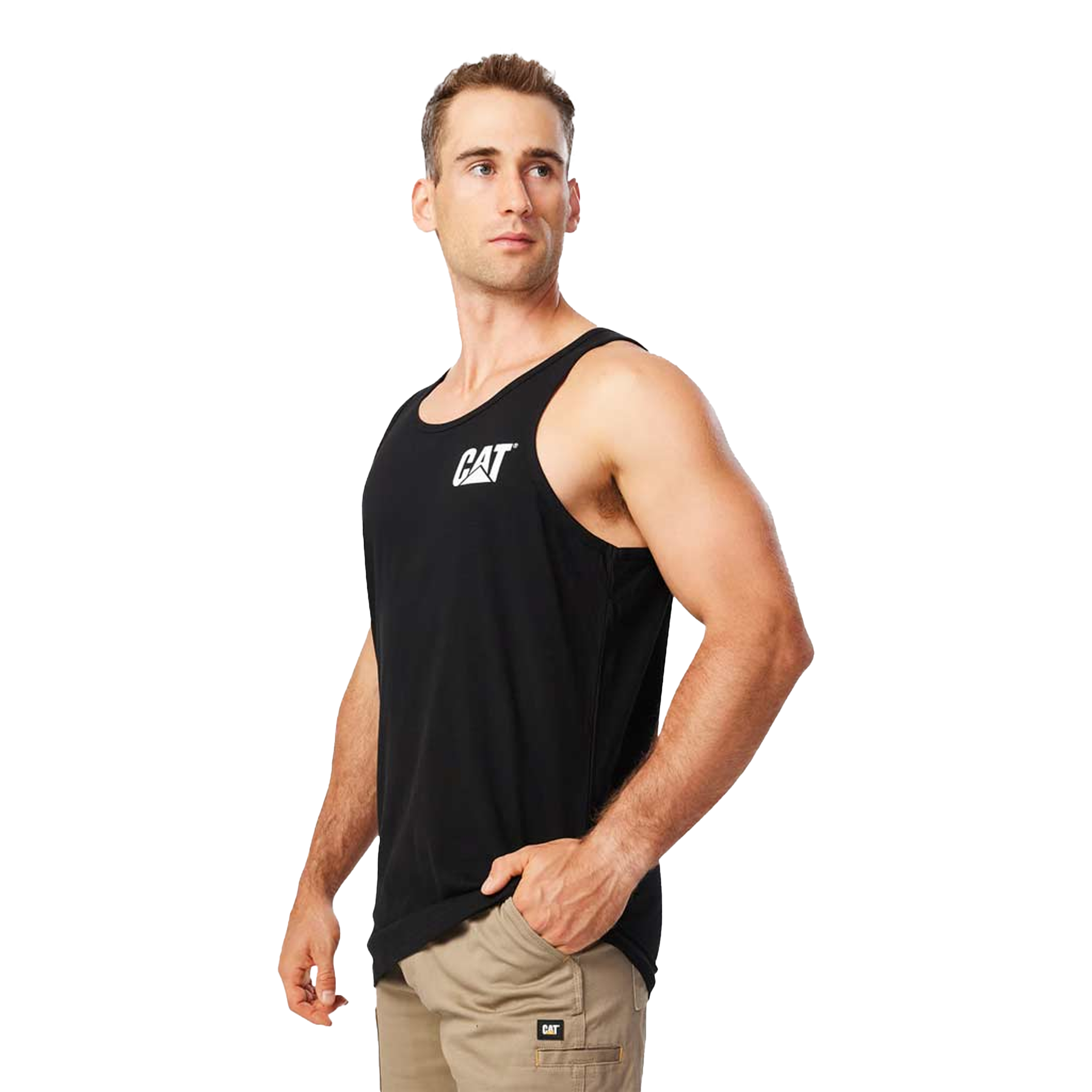 CAT Trademark Singlet