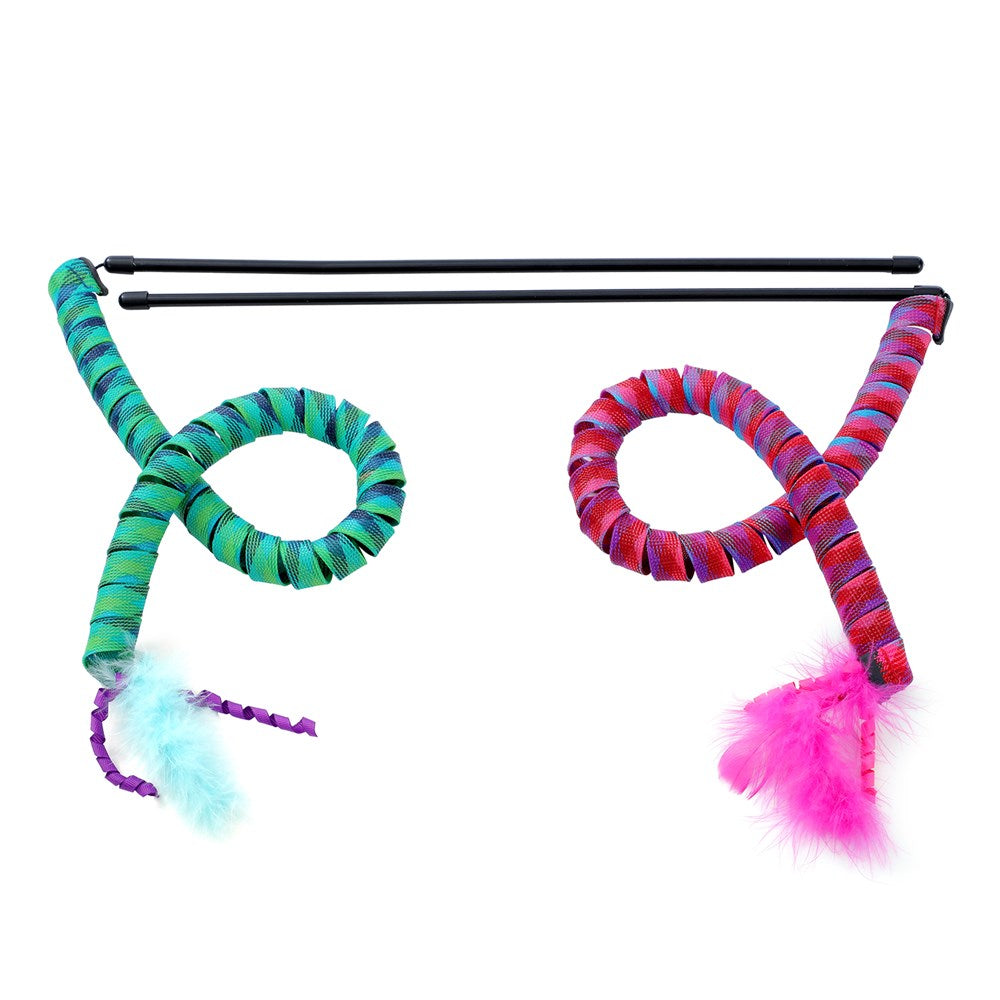 Cara Cat Crazy Spiral Cat Dangler – 155cm