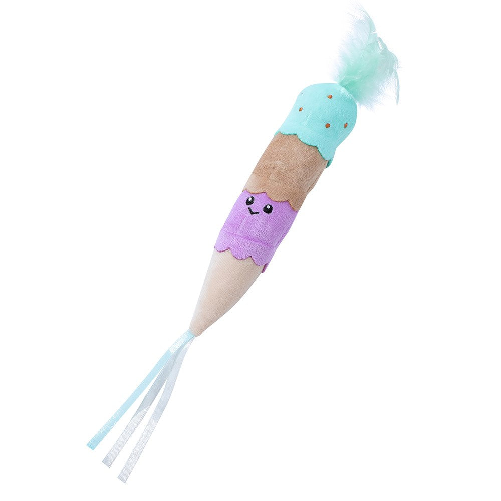 Cara Cat Ice Cream Plush Toy (15cm) – Assorted