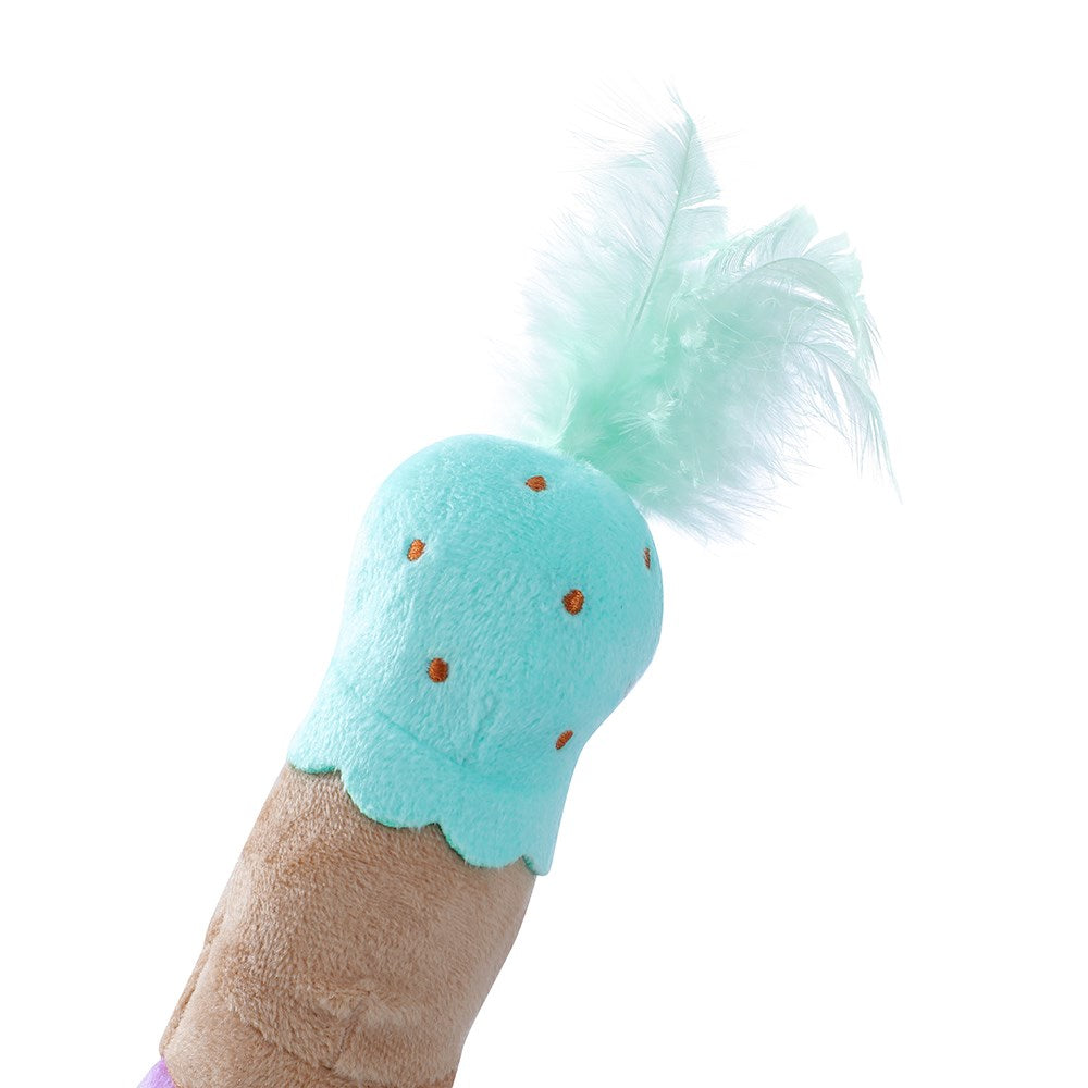 Cara Cat Ice Cream Plush Toy (15cm) – Assorted
