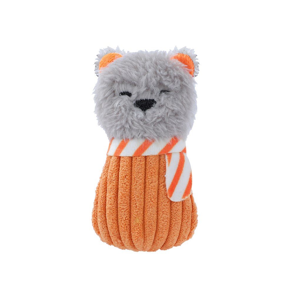 Cara Cat Plush Animals Cat Toy 4 Pack - Assorted