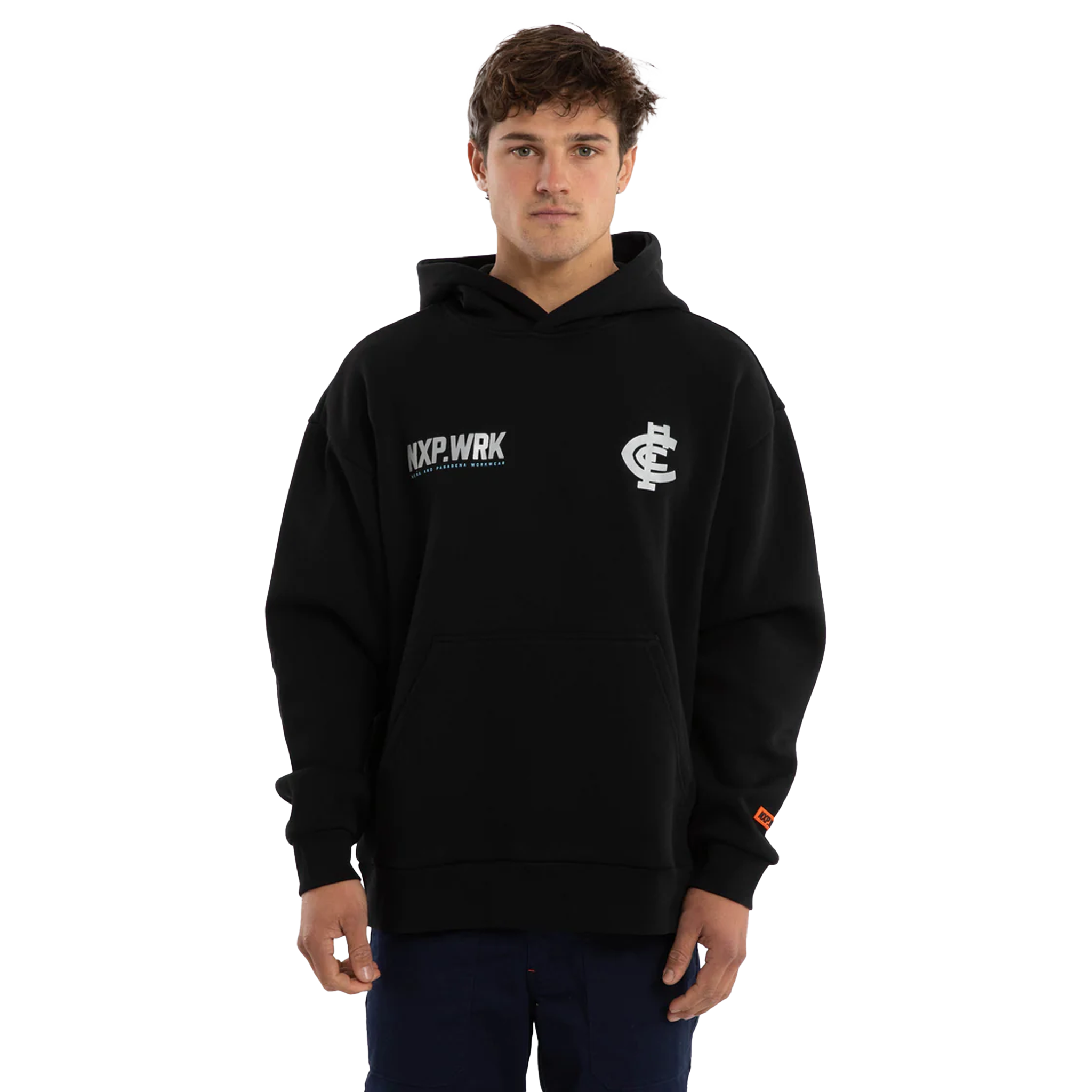 Carlton Blues Subject Hoodie Jet Black