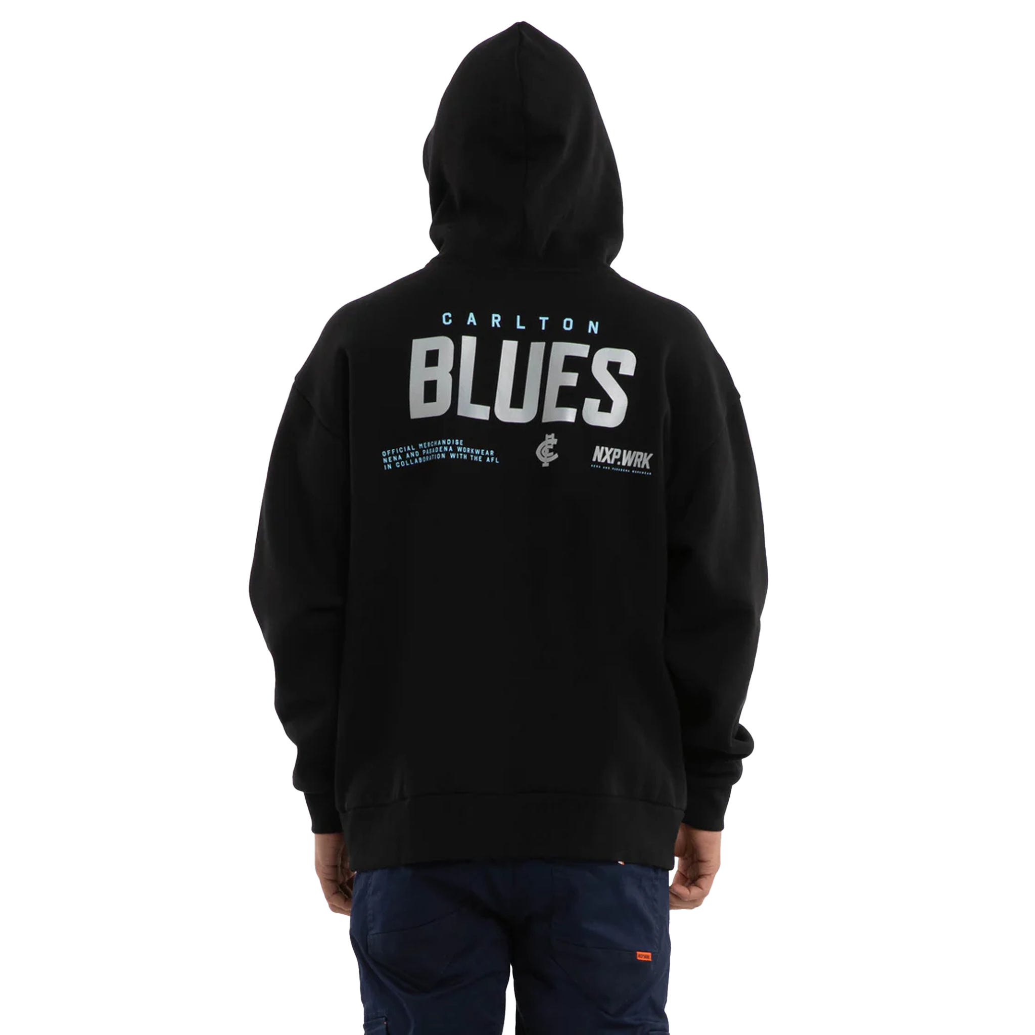 Carlton Blues Subject Hoodie Jet Black