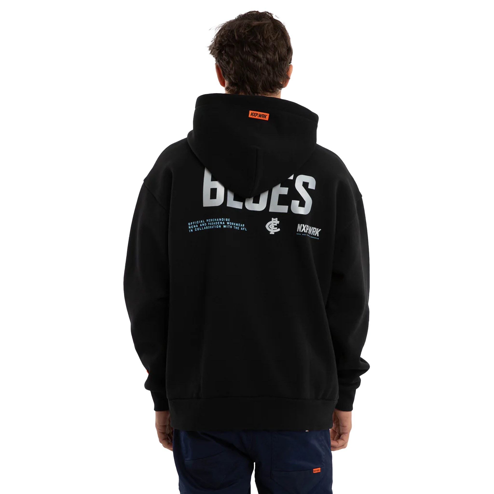 Carlton Blues Subject Hoodie Jet Black