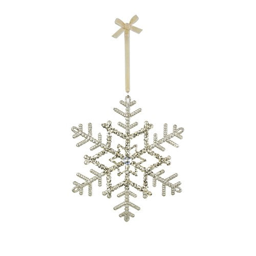 Champagne Snowflake 19.8cm