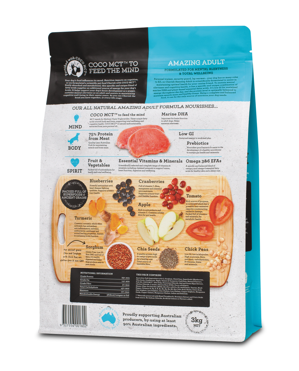 Cherish Amazing Adult Pork Dog Food