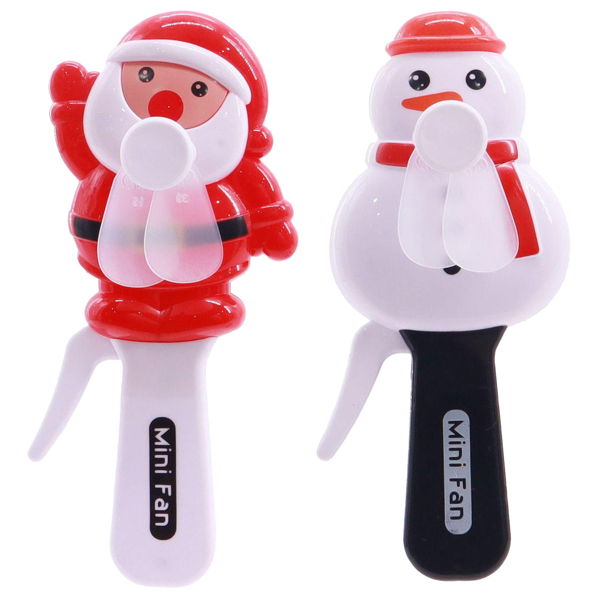 Christmas Character Mini Fan Assorted
