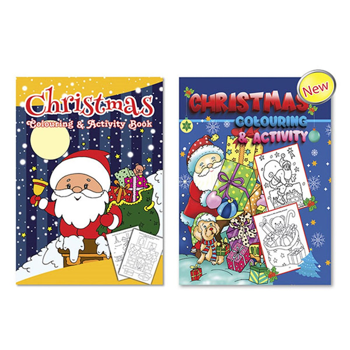 Christmas Colouring and Activity Book A4 32Pg Assorted