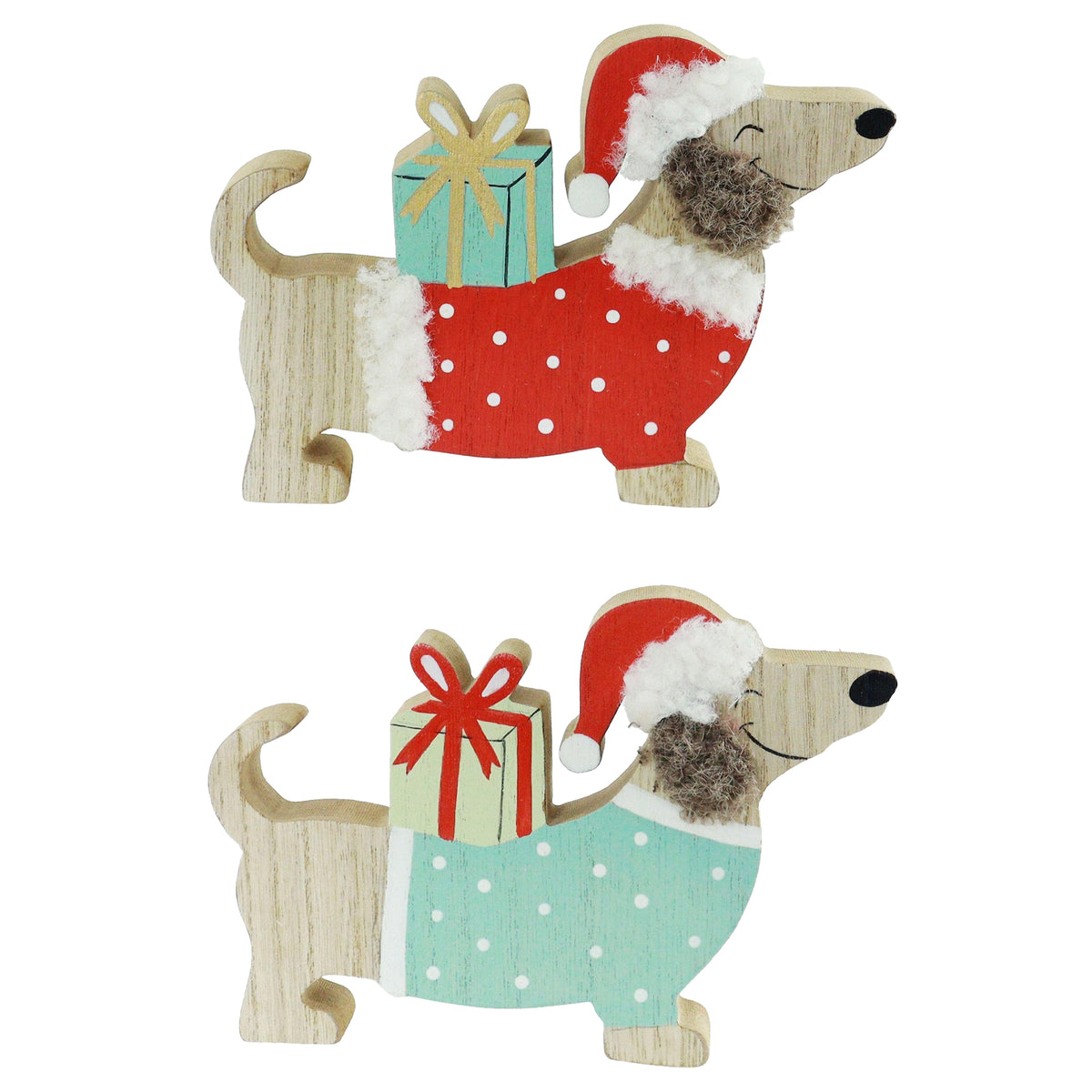 Christmas Dog Table Deco Assorted