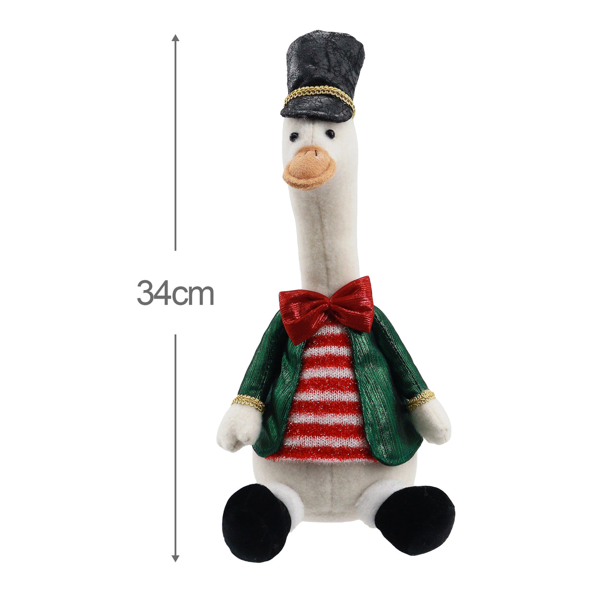 Christmas Dressed Goose Sitting Assorted