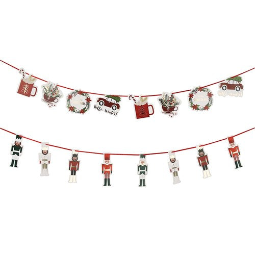 Christmas Garland 2m Assorted
