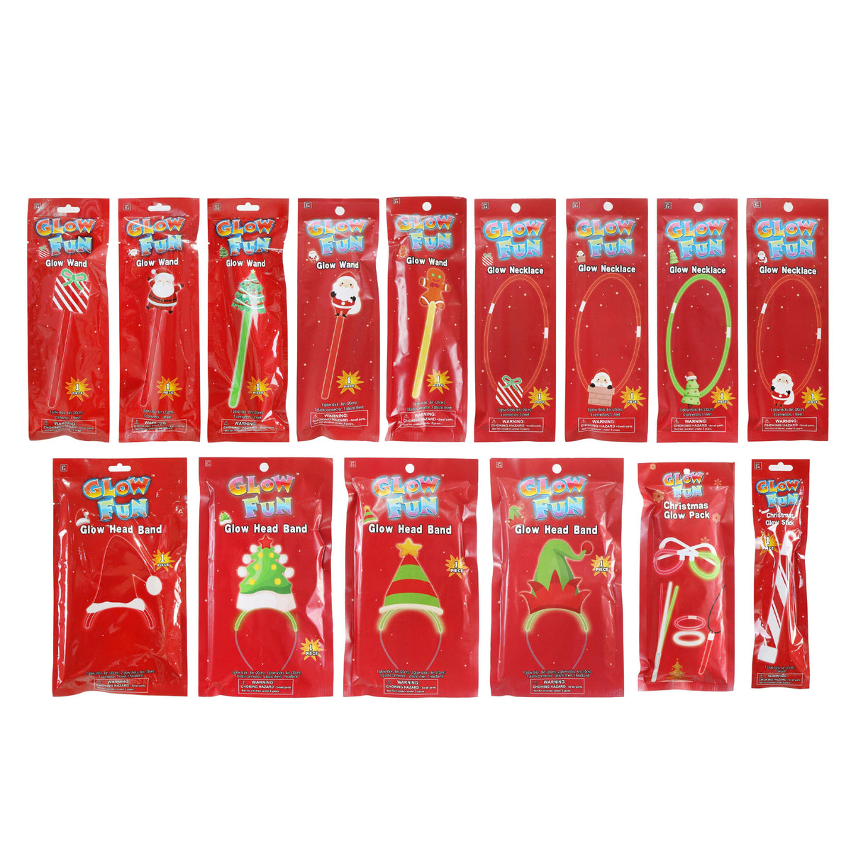 Christmas Glow Mega Mix Assorted