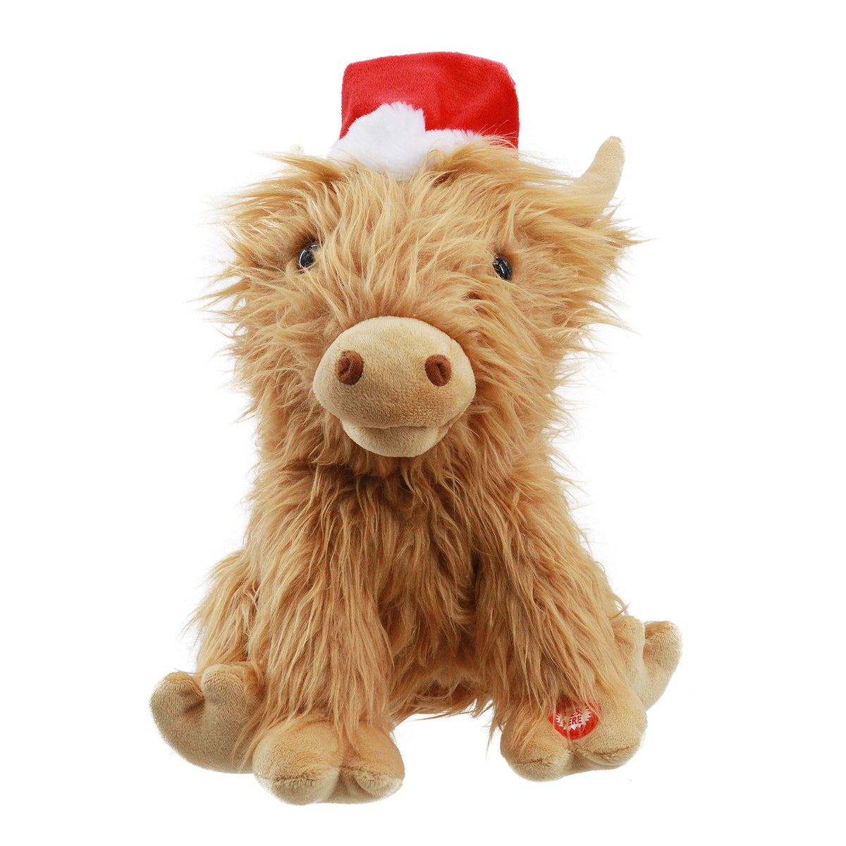 Christmas Highland Cow Musical Assorted