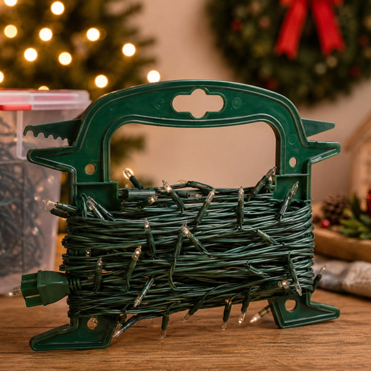 Christmas Lights Storage Caddy
