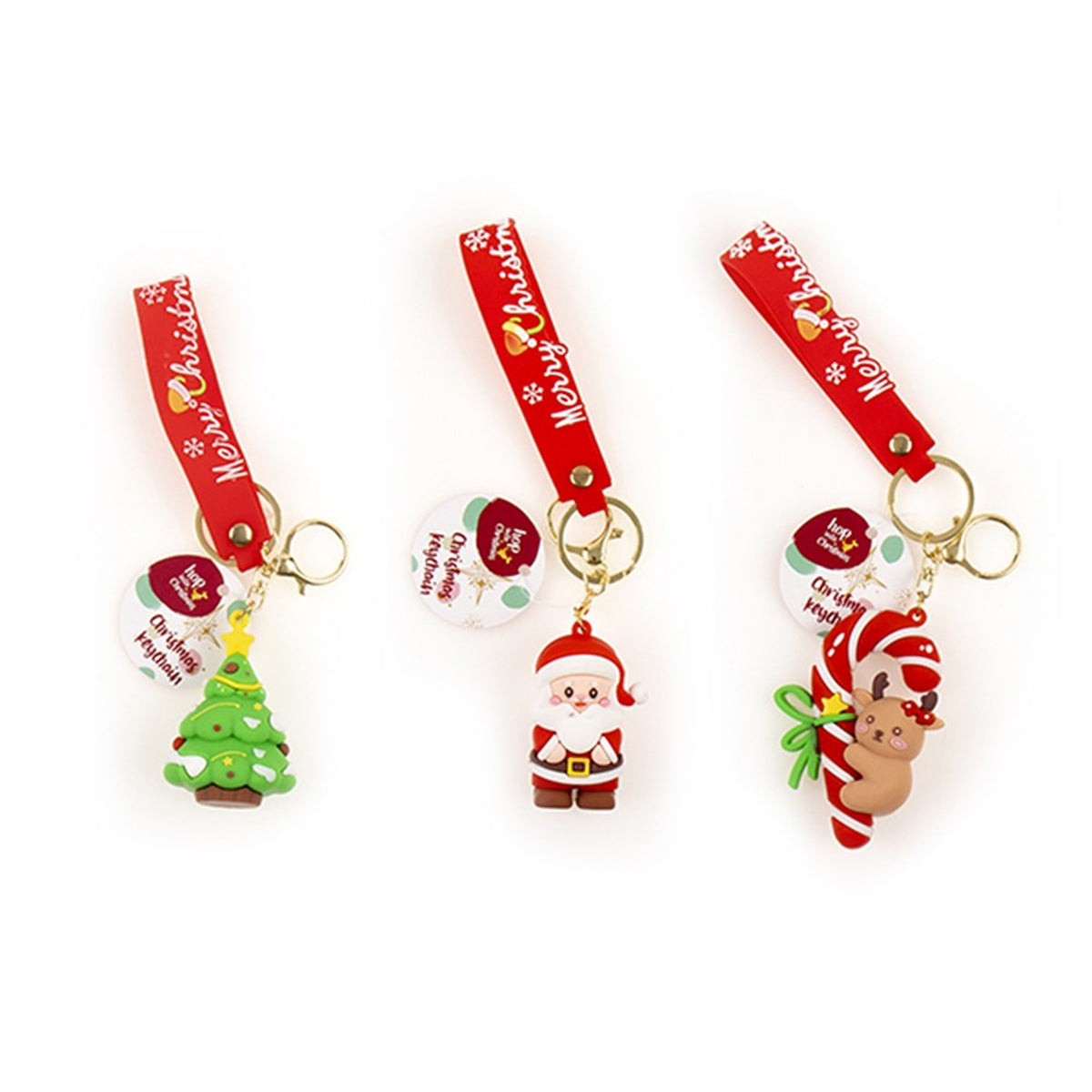 Xmas Novelty Key Chain Assorted