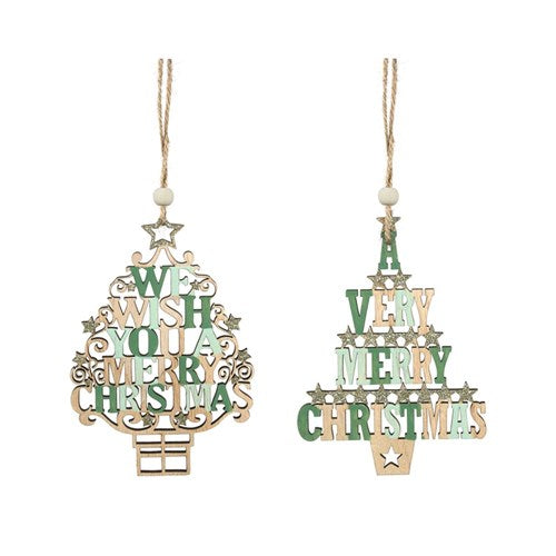 Christmas Tree Hanging Ornaments Assorted