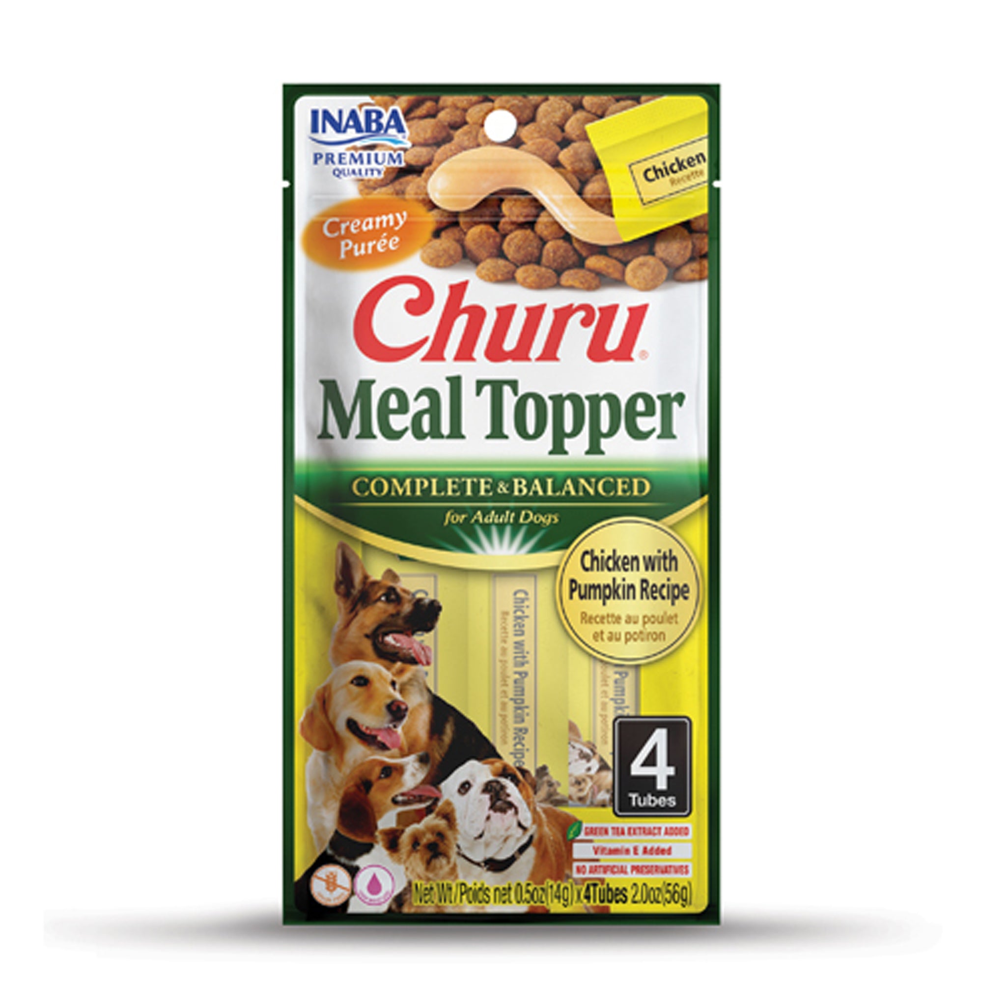 Churu Dog MEGA Meal Topper – Chicken with Pumpkin (3 Tubes)
