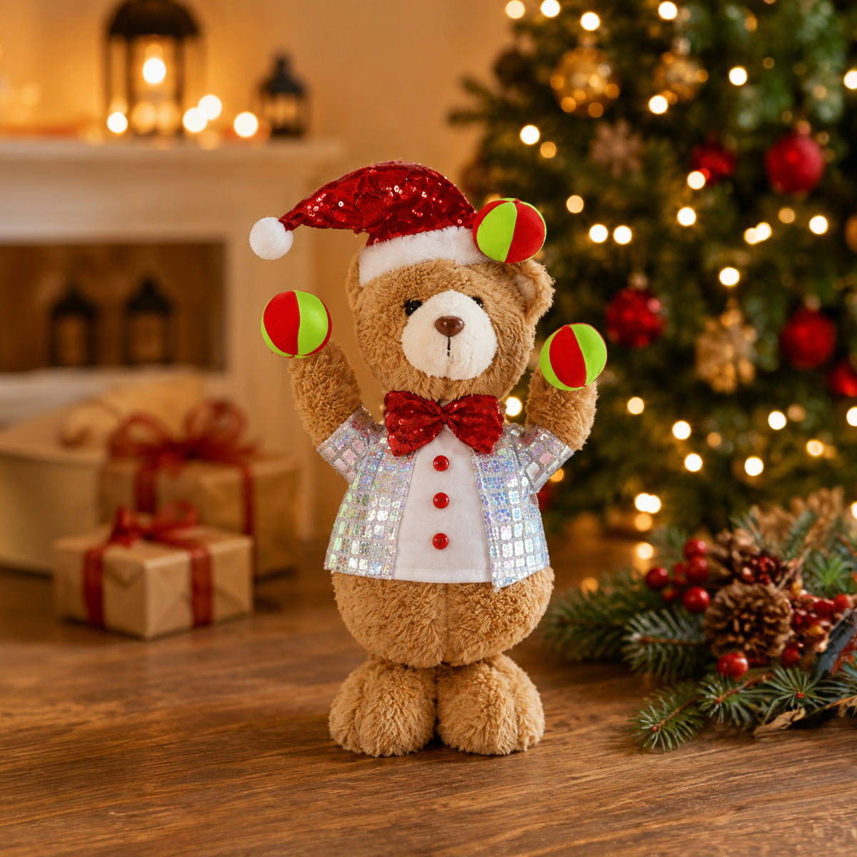 Circus Christmas Bear Assorted
