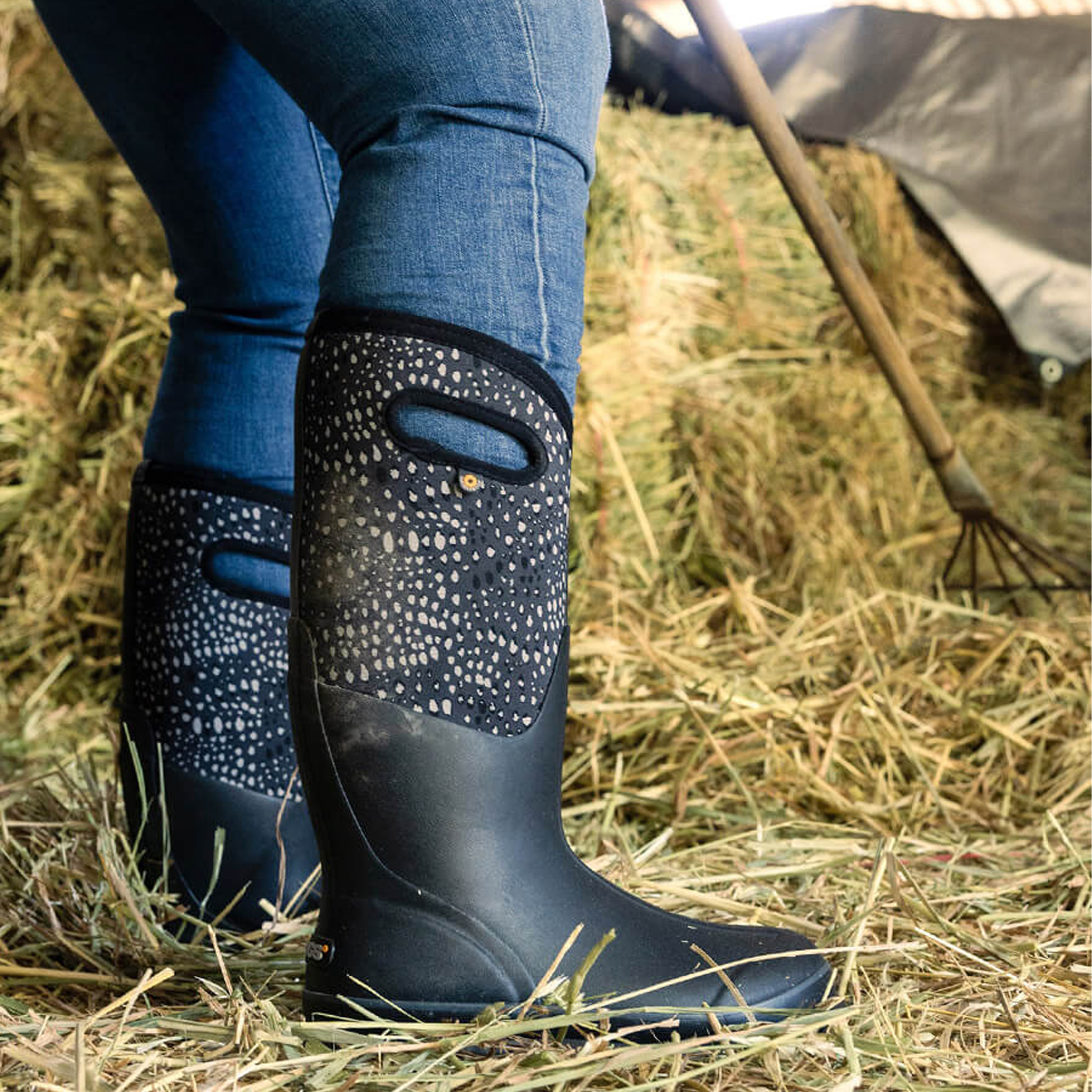 BOGS Women's Classic Tall Appaloosa Wide