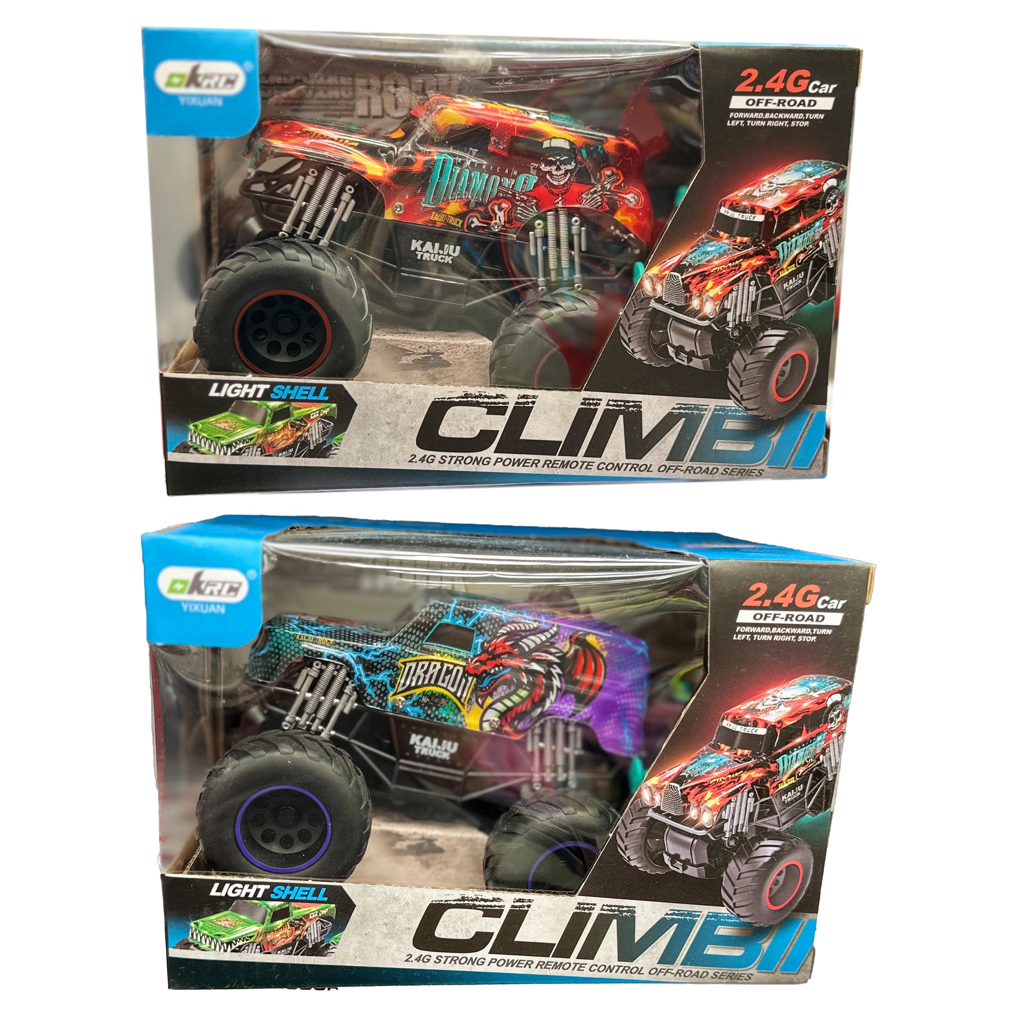 Radio Control 1:20 Rock Climber with Lights – 2.4GHz (Assorted)