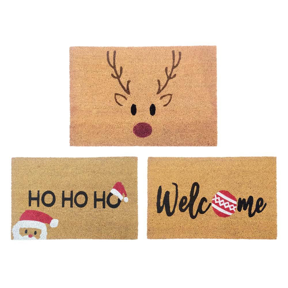 Coir Mat Christmas Assorted