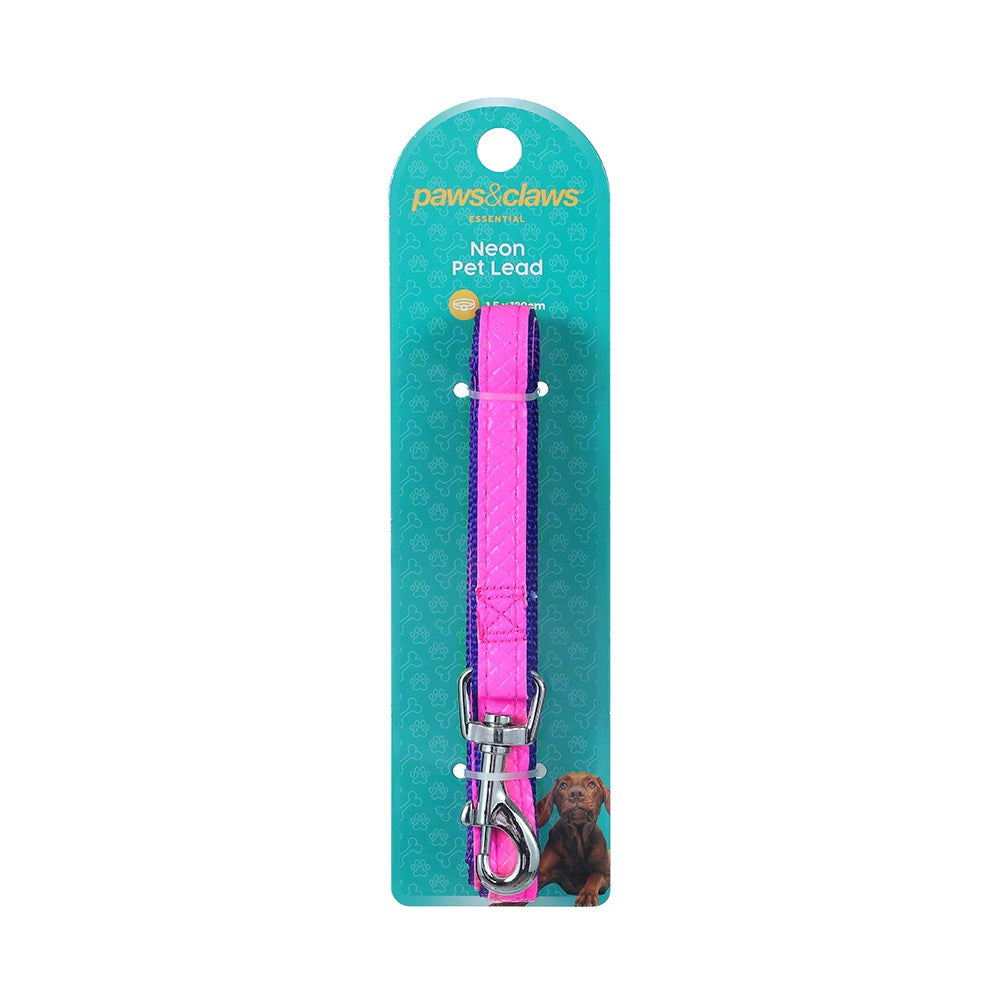 Colourful PU & Nylon Dog Leash – 1.5 × 120cm